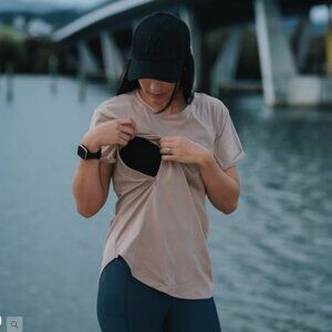 Maternity/Nursing/Breastfeeding Top - Cadenshae Charlotte Tee
